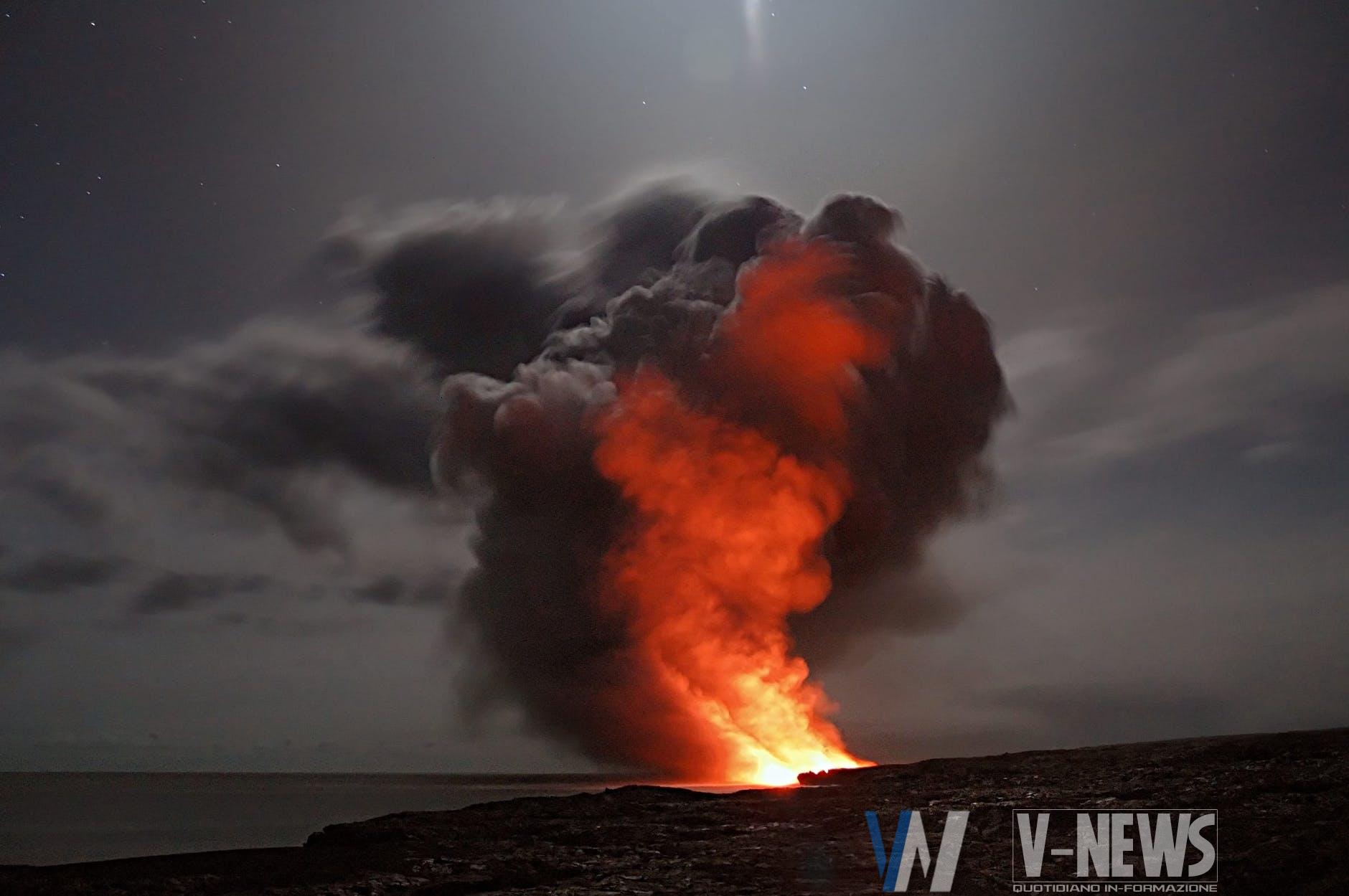 black smoke coming from fire