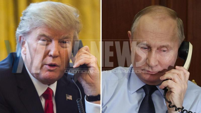 Terminata la telefonata fra Trump e Putin sulla fine della guerra: “E’ andata molto bene”