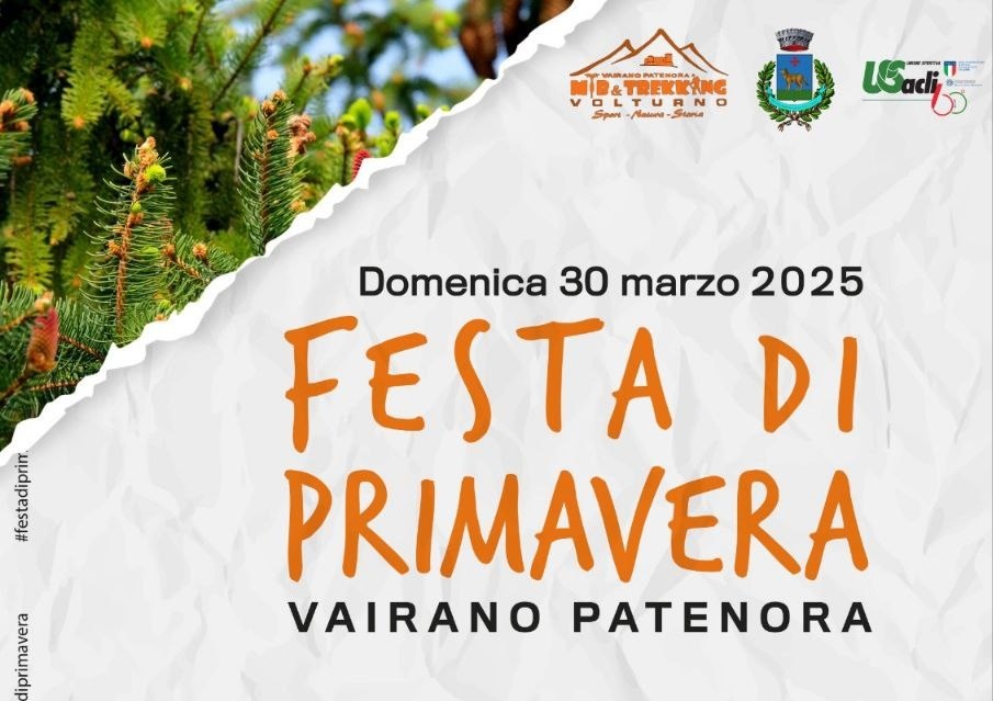 Vairano Patenora. Domenica 30 marzo la “Festa di Primavera”