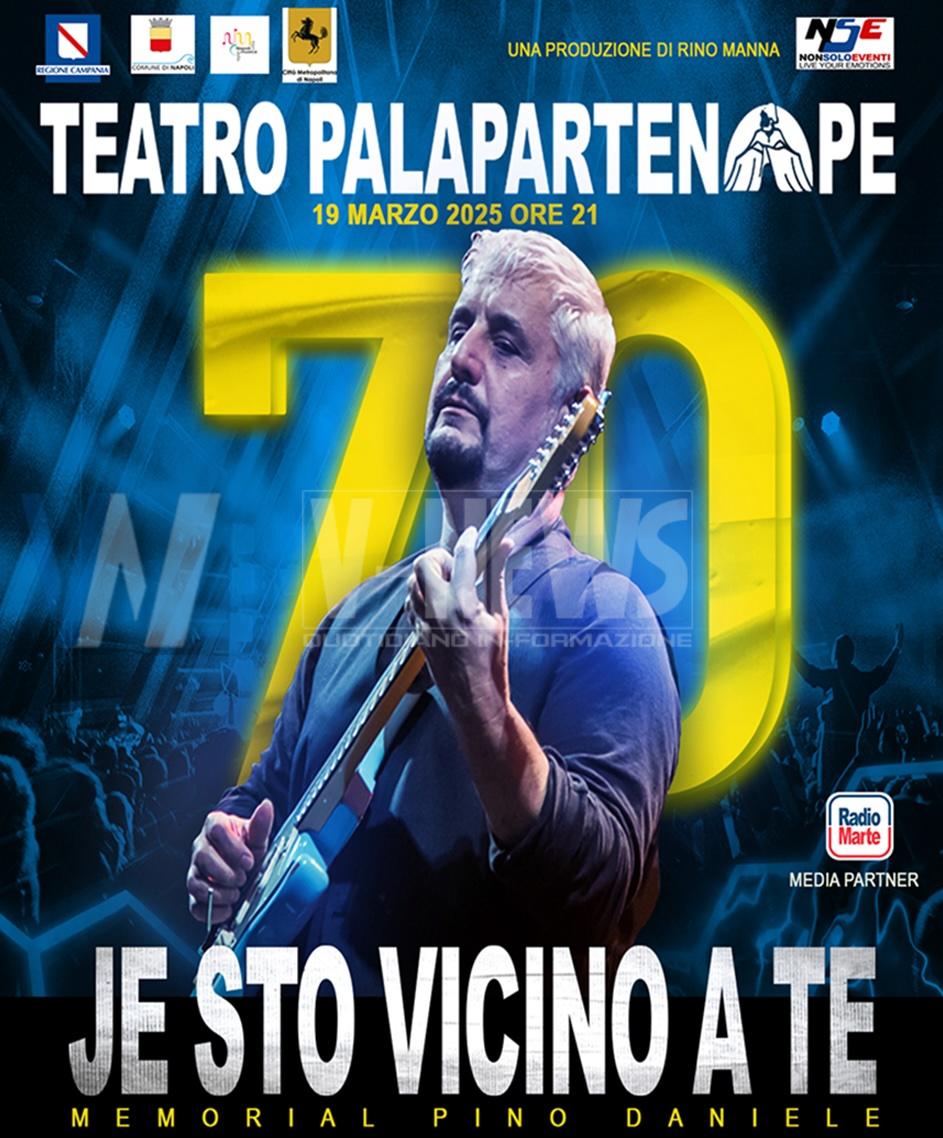 Pino Daniele: Sold Out per il Memorial del 19 Marzo… Musica e solidarietà